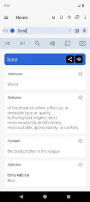 Swahili Dictionary android App screenshot 11