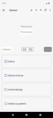 Swahili Dictionary android App screenshot 8